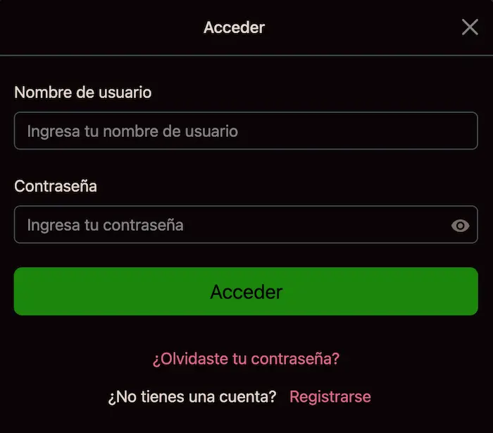 Crazy Luck Casino login
